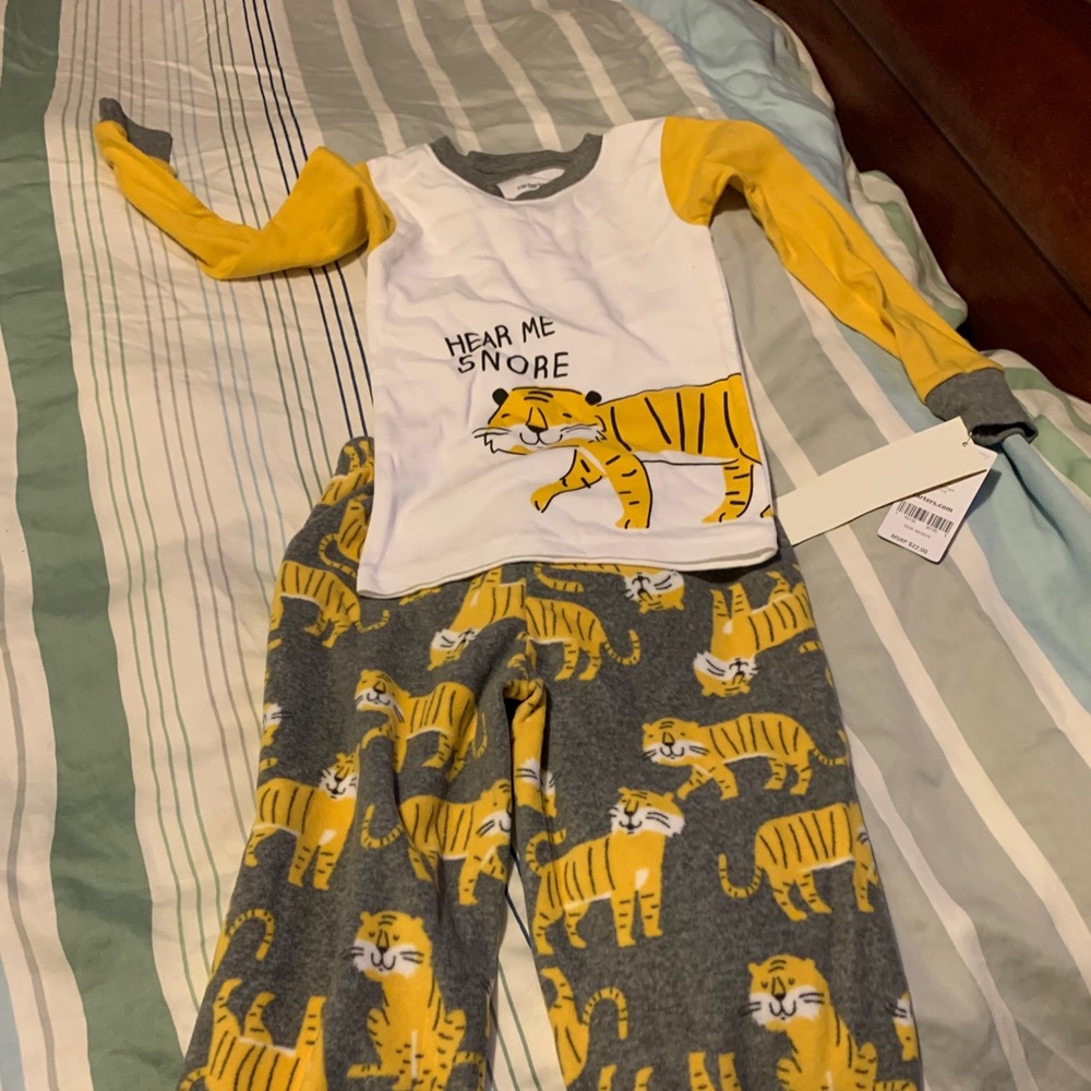 Boys two piece PJ’s.